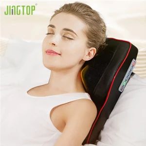 Portable Shiatsu Neck and Back Massager Massage Pillow for Bed - Fujian Jingtuo Health Technology Co., Ltd. - China