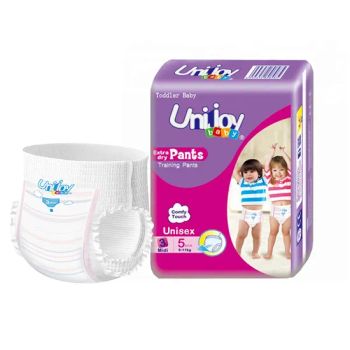 Unijoy Baby Potty Training Pants Ultra Thin Absorbent Core Super Absorbent Diaper Pants - Quanzhou Unicare Hygiene Products Co., Ltd. - China