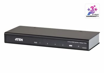 A-TEN 4-Port 4K HDMI Splitter, 4 Way SUPPORT 4K AND 3D Hdmi Port Count 4 Number of INPUTS 1 Hdcp Compliance Yes MODELS VS182A / - Smart Solutions Technology - India