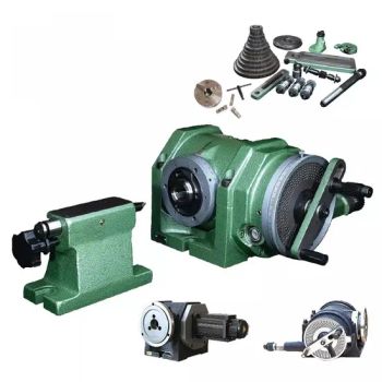 Universal Dividing Head F11160A with Tailstock 3 Jaw Chuck - Ningbo MacTech Machinery Co.,Ltd - China