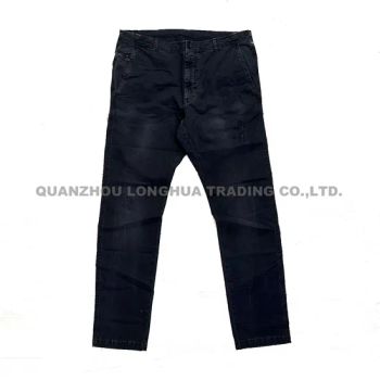 Mens Boys Trousers Cotton Black Washed Cargo Pants Length Long Origin China Model Straight Sample 2-3weeks Material - QUANZHOU LONGHUA TRADING CO., LTD. - China