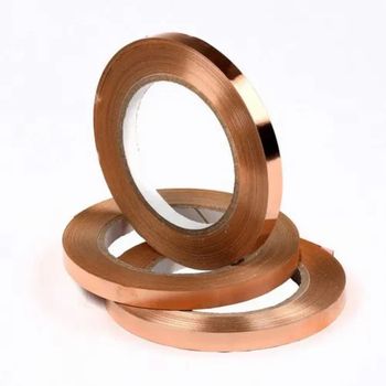 2.5 mm Copper Earthing Strip, For Electrical Conducting Width 5 mm Pack Type Roll Material Copper Strip Thickness 2.5 - Maa Sharda Electricals - India