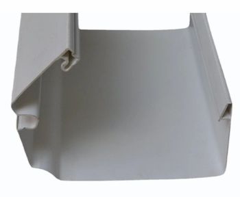 1.2mm PVC Cable Trunking Profile Unique Advantage Overcomes Most Disadvantages Of Metal Diffuser Profile Type Custom Base Pvc Profiles And Co-extrusion Profiles - Aditya Plastics - India