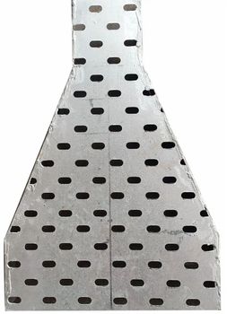 GI Pre-Galvanized Reducer Cable Tray Material GI IP Rating IP55 Shape Rectangle Tray Type Cable Tray Reducer Cable Tray Coating - AD Steel Industries - India