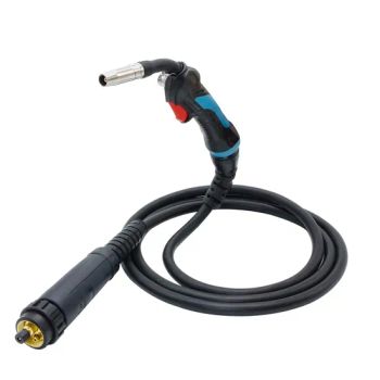 MB15ak 180A Air-Cooled CO2 Welding Torches with Euro Connector - Changzhou HUARUI Welding And Cutting Machinery Co., Ltd. - China