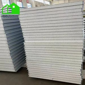 Insulation Roof Panel Fireproof EPS Sandwich Wall Panel Foam House Building Materials Sandwich Board Sandwich Panels - Cangzhou Junxing Minghua Light Steel Color Plate Co., Ltd. - China