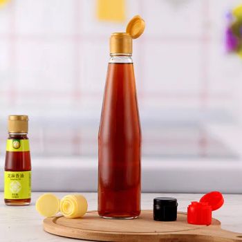 430ml Empty Glass Bottle for Spice Sauce Bottle Size Small Brand G-Pack Origin China Design Rotary HS Code 701090 Style - Ningbo U-Per Consumer Goods Co., Ltd. - China