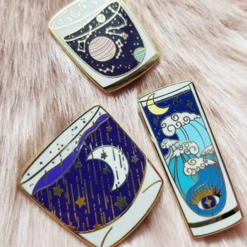 Lanyards ID Resin Buddys Bride Pin Star Moon Space Hard Enamel Printing Custom Logo China Wholesale High Quality Free Design Zinc Alloy Badge - Zhongshan Xiangda Metal Arts & Crafts Co., Ltd. - China