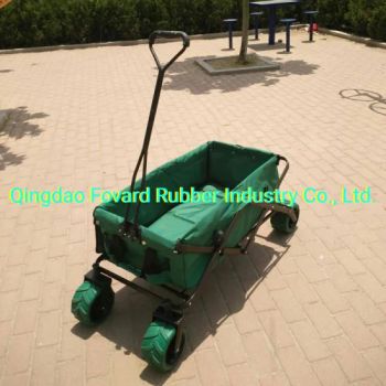 Folding Wagon Shopping Trolley Cart Luggage Baby Carts Style Folding Trademark OEM Model NO. T41 HS Code 871680 Origin - Qingdao Fovard Rubber Industry Co., Ltd. - China