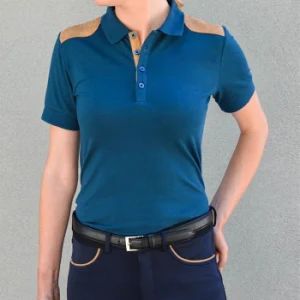 High End Quality Polo T-Shirt Comfortable Horse Riding Shirts Slimming Women Horse Riding Clothing - Dongguan Ope Equestrian Co., Ltd. - China