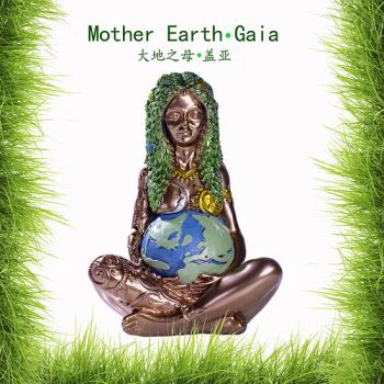 6inch 15cm Personalized Mother Earth Ornament Desktop Decoration Resin Crafts Gaia - Xiamen Qlfamily Technology Co., Ltd. - China