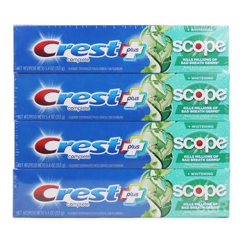 Crest Advanced Whitening Toothpaste Bright Smile Enhancement Formula Removes Surface Stains Fresh Breath Protection - TRADECENTRIC LLC - United States