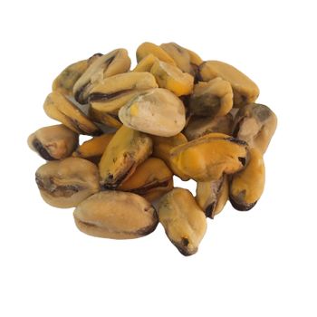 frozen green lipped mussel meat with factory price Grade A Taste Nature Style FROZEN Ingredients NO Weight (kg) 10 Content - Dandong Huayi Foodstuff Co., Ltd. - China
