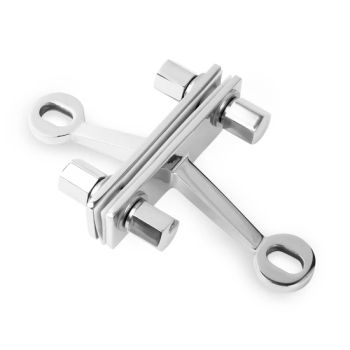 Construction Curtain Wall Accessories Glass Spider 2 Arms in Stainless Steel - Prin Hardware Company Limited - China