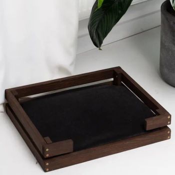Pet Houses & Furniture Wooden Pet Dog House Modern Dog Crate Wooden Dog Bed Frame - Cao County Zhi Zhen Mei Wood Co., Ltd. - China