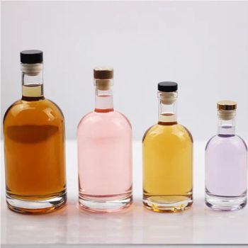 Custom Fancy Spirits Liquor Gin Vodka 750ml Whisky Glass Bottle - Xuzhou Crystal Glass Products Co., Ltd. - China