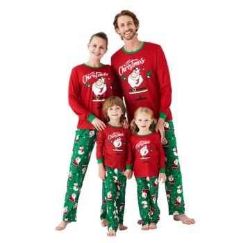 Merry Christmas New Arrival 2025 Santa Claus Woman Kids Man Clothes Matching Outfits Family Christmas Pajamas Set - Chengdu Pandaer International Trade Co., Ltd. - China