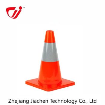 30cm Durable High Visibility Orange PVC Traffic Cone - Zhejiang Jiachen Technology Co., Ltd. - China
