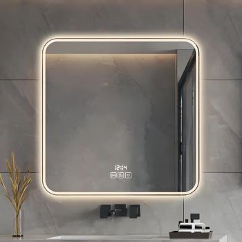 Custom Metal Framed Mirror Smart Wall Home Bathroom Mirror with Smart Accessories - Shanghai Wuyong Glass Co., Ltd. - China