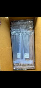 Natural/White Ss Cable Tie Length 100 mm Color Natural/White Material Flame Retardant Grade 304 Stainless Steel Primary Applications Mining, Pulping, Chemical - Bhagwati Electricals - India