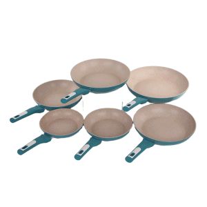 China Frypan Supplier Forged Aluminum Cookware Sets Nonstick Frying Pan with Induction Bottom - Hangzhou Qiyu Trading Co., Ltd. - China