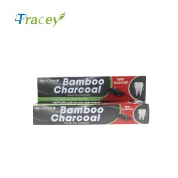 Private Label 110g Natural Black Bamboo Charcoal Toothpaste Organic Food Grade Activated Toothpastes Teeth Oral Care - Yangzhou Tracey Daily Chemical Plastic Co., Ltd. - China