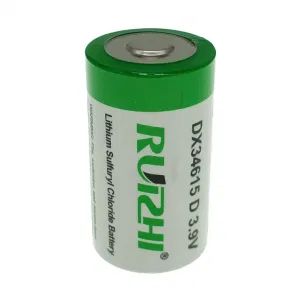 Ruizhi Battery 3 9V 16600mAh Dx34615 Lithium Primary Battery High Capacity Battery - NANJING RUIZHI INDUSTRIES LTD - China