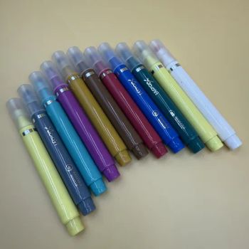 Colorful Washable Marker Set T-Shirt Art 15D MOQ100 - Ningbo Giraffe Stationery Co., Ltd - China