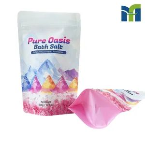 500g Disposable Plastic White Stand up Pouch for Bath Salt - Yantai Meifeng Plastic Products Co., Ltd. - China