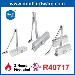 Medium Duty Door Closers UL Certificates Aluminium Sliding Door Closer Auto Closer - D&D Hardware Industrial Co., Ltd. - China