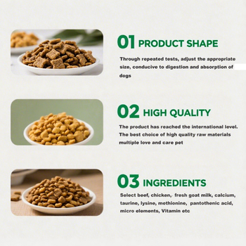 OEM ODM Chinese Low Price Pet Food Various Flavors Multiple Shapes 18% Protein Content Adult Dog Food Dry Pet Dog Food - Shijiazhuang Diantong Trading Co., Ltd. - China