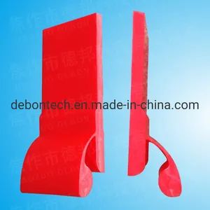 Double Lips Urethane Skirting Dual Seal PU Skirt Origin China HS Code 4008290000 Hardness 63 Shore a Trademark - JIAOZUO DEBON TECHNOLOGY CO., LTD. - China