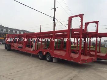 3 Axles Vehicle Transport Manufacture Double Level Auto Transport Car Carrier Trailer - SINOTRUCK INTERNATIONAL CAPITAL CO., LIMITED - China