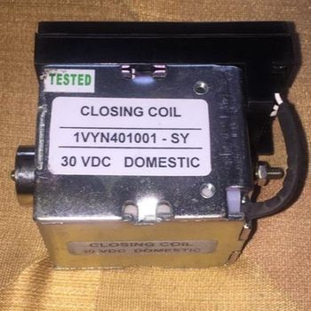 Domestic Copper ABB Tested Closing and Tripping Coil, For Industrial, 30 Vdc - Global Control System - India