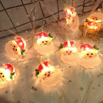 Wholesale LED Christmas Light String Santa Claus Holiday Atmosphere Lights Christmas Tree Outdoor Decorative Lights - Sichuan Haoyuan Deju Technology Co., Ltd. - China