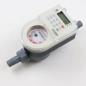 DN15 Smart IC Card Meters Prepaid Cold Water Meter User Cards Valve Control Radio Frequency Induction Household Community - Tai'an Desheng Information Technology Co., Ltd. - China