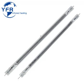 Sk15 Ceramic IR Lamps 930mm 2000W Half White Quartz Near Infrared Lamp - Huaian Yinfrared Heating Tech Co., Ltd. - China