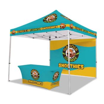 Cheap Portable 3x3 Folding Pop Up Gazebo With Side Walls Printed Canopy tent Aluminum Outdoor Waterproof Trade Show Tents - Hefei Jingyi Image Printing Co., Ltd. - China