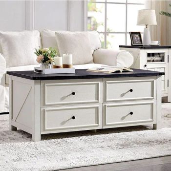 Lift Top Coffee Table with Storage, Square Coffee Tables for Living Room - Qingdao Defeirun Zeyuan Trade and Industry Co., Ltd - China