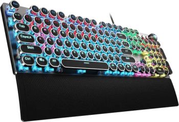 Typewriter Style Mechanical Gaming Keyboard Blue Switches Port: Shenzhen, China Payment Terms: L/C, - Hong Kong Luohui Supply Chain Co., Limited - China