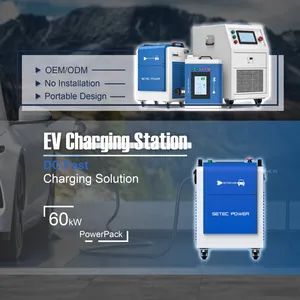 60kW CCS CHAdeMO NACS Portable DC Electric Car Charger Electric Vehicle Charging Station - Shenzhen SETEC Power Co., Ltd. - China