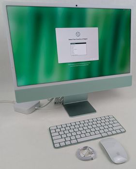 Apple iMac 24" 4480x2520 M4 Chip 8 Core CPU 16GB 256GB Green - Gadgets LLC - United States