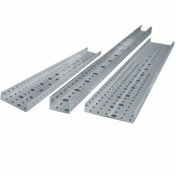 Mild Steel 2.5 mm MS Perforated Cable Tray Color Silver Shape Rectangular Product Cable Tray Material Mild Steel Sheet Thickness 2.5 - Aum Industries - India