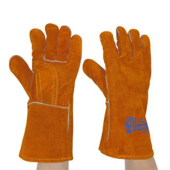 Wear-Resistant and Durable China Wholesale Welding Leather Welder Glove Heavy Dutymetal Safety Work Gloves - Shenzhen Jialianda Welding Equipment Co., Ltd. - China