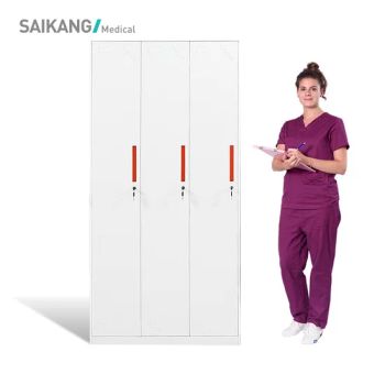 Skh098-3 Saikang Wholesale Medical Instrumen Cabinets Stainless Steel Office Storage Hospital Locker Cabinets - Jiangsu Saikang Medical Equipment Co., Ltd. - China