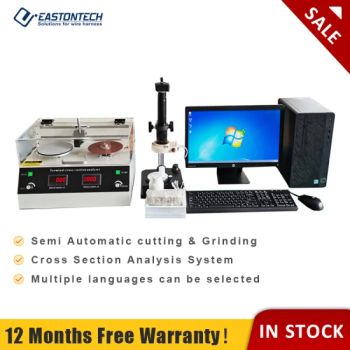 Bench Top Test Crimping Terminal Quality Terminal Cross Section Analyzer Machine Cross Section Analysis System - Wenzhou East World Automation Equipment Co., Ltd. - China