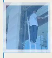 Glass Cleaning Service Restoration Technique With Specialized Chemicals To Give Natural Shine Cleaning Method Using Scaffolding, Spider-man Technique (hanging Rope), Cradle, - Supertech Facility Management Services Private Limited - India