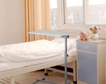 Hospital Furniture Equipment Wooden Top Height Adjustable Overbed Table - Perlong Medical Equipment Co., Ltd. - China