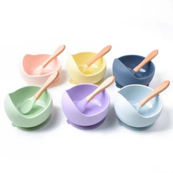 Customzied Other Products BPA Free New Silicone Suction Baby Feeding Bowls - Xiamen Newtop Material Company - China