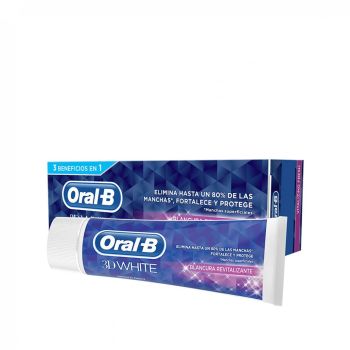 Oral-B Pro 3D White Clinical Intensive Whitening Toothpaste, 2 x 75 ml, Toothpaste for Whiter Teeth in 1 Day, Made in Germany, Cool Mint Flavour - Smart Agri GmbH - Germany